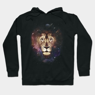 Galaxy Lion Head Hoodie